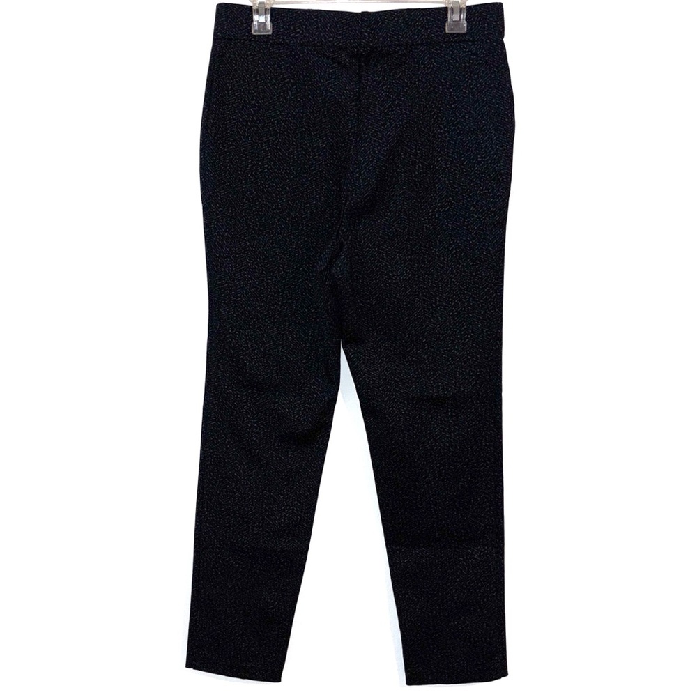 Thalian Size 12 Comfort Stretch Charcoal Textured Pants